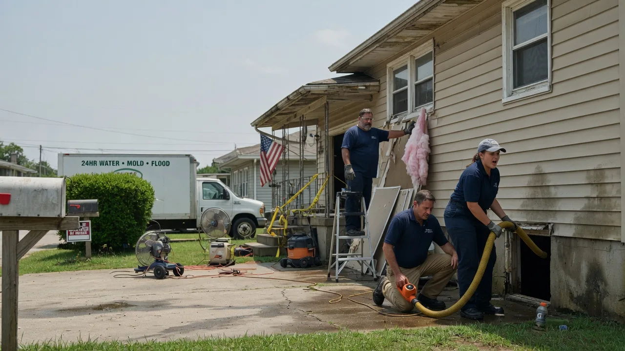 Water Damage Repair in Mcleansville, NC near me